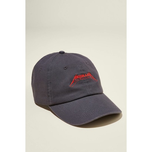 topi metallica import original topi baseball band metal