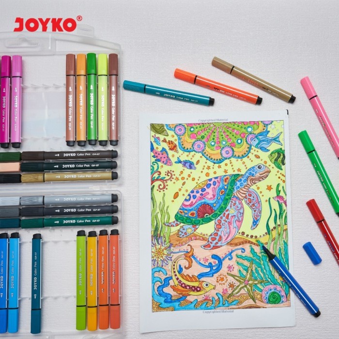 

Terlaris ✨ -Spidol JOYKO 48warna CLP57-48/Color Pen Warna/Spidol 48 Warna Warni- 2.1.23