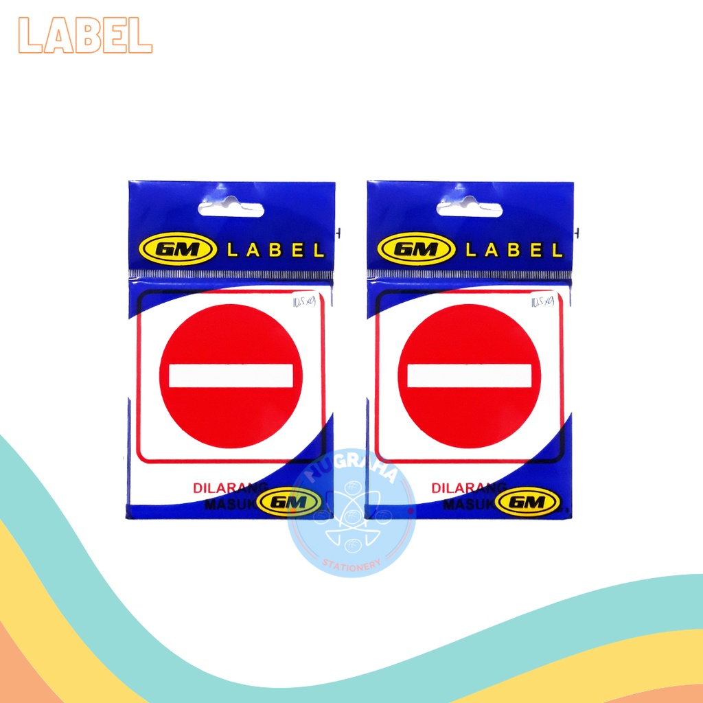 

LABEL GM KECIL LK (10,5 X 9) (1 PCS)