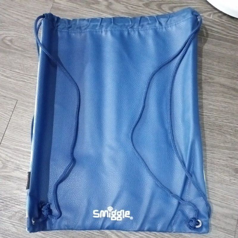 Tas Serut Smiggle blue