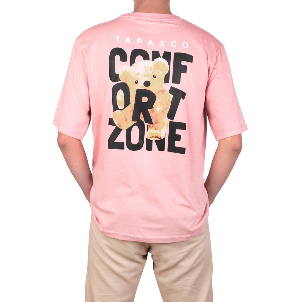 Kaos T-shirt Oversize COMFORT ZONE kaos Pria Wanita