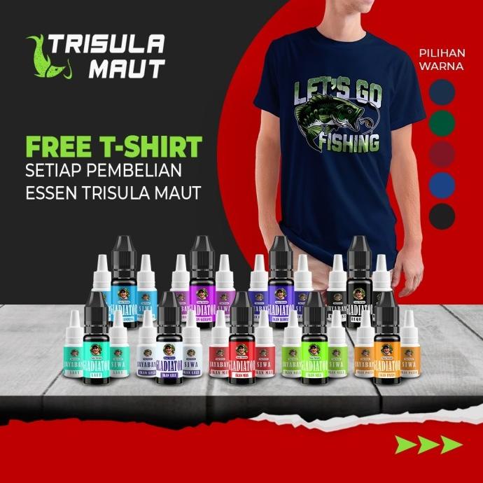ESSEN TRISULA MAUT UMPAN PANCING IKAN ---READY STOCK---