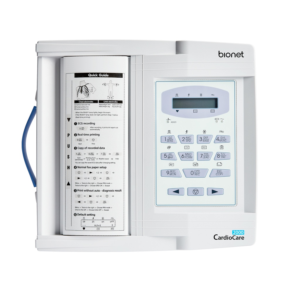 EKG Bionet Cardiocare 2000 12Channel