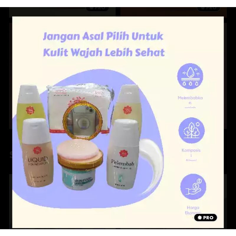 [VIVA] Paket Viva Lengkap Seri Lemon + Compact Powder Dan Skin Food