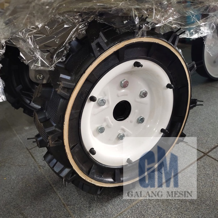 %%%%] Roda Ban Karet Traktor Mini Tiller Cultivator Firman FTL-500 H 2 PCS
