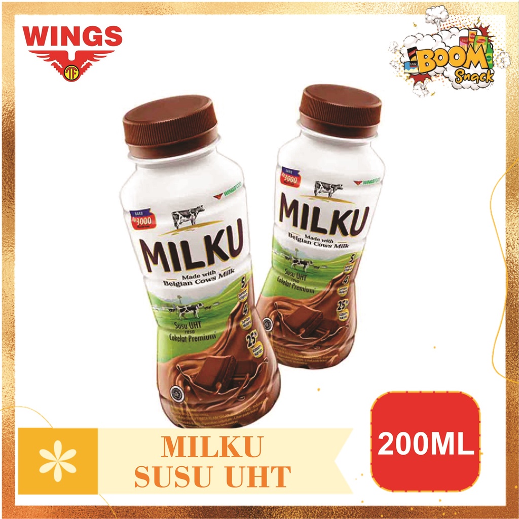 PCS - Milku Susu UHT Kemasan 200Ml