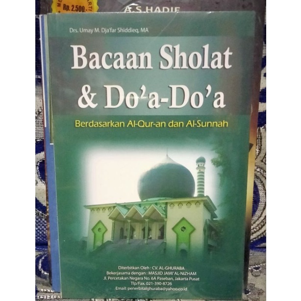 BACAAN SHOLAT & DOA-DOA