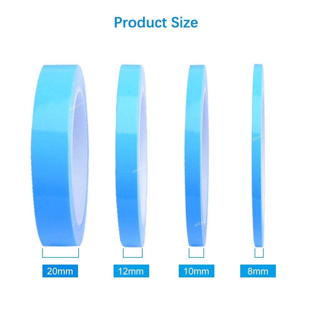 Thermal Tape Double Tape Penghantar Panas Untuk Perekat Heatsink Aluminium Pendingin