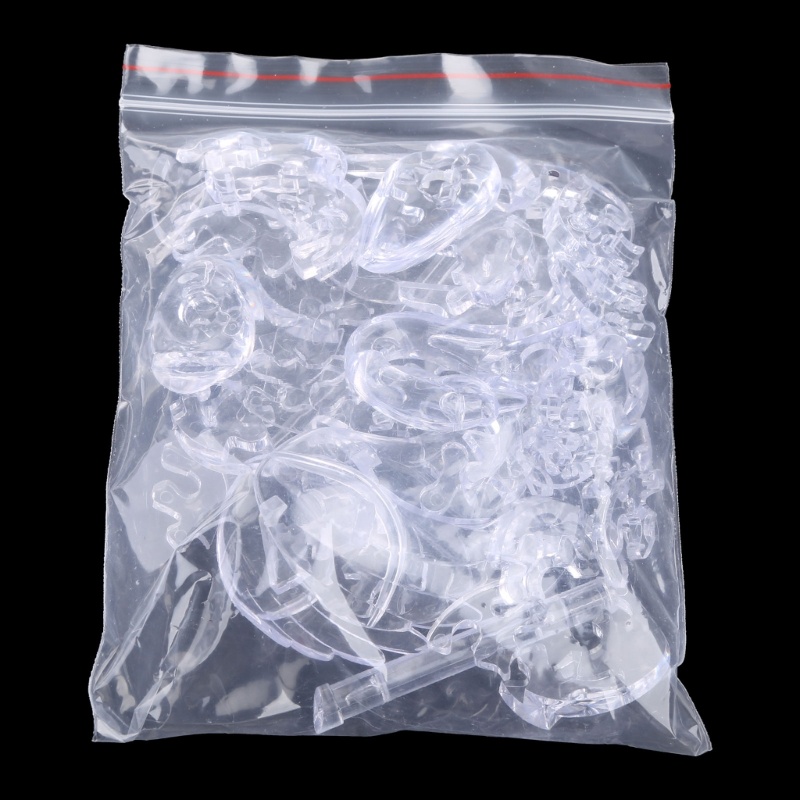 Mary Mainan Bangunan Swan 3D Interaktif Anak-Anak Puzzle Kristal Jari Pelatihan Portabel Edukasi Kemampuan Atletis Untuk