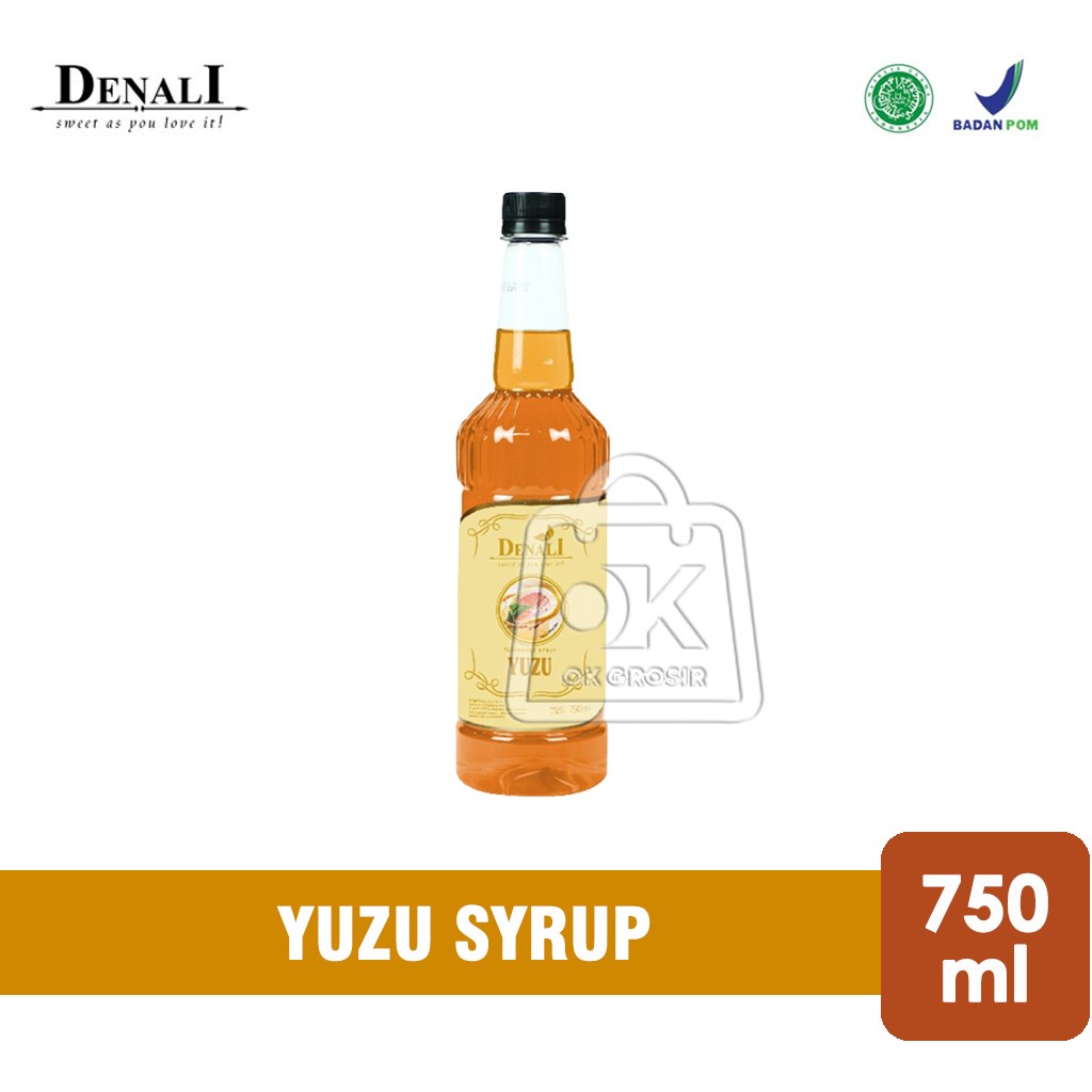 

Syrup Yuzu Denali / Sirup Jeruk Yuzu (Botol Plastik 750ml)