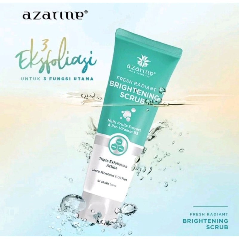 AZARINE BRIGHT SCRUB 50GR FRESH RADIANT - AZARINE FRESH RADIANT BRIGH