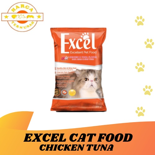 Excel 500gr Makanan Kucing Cat Food Dry
