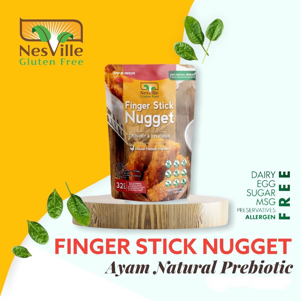 

Finger Stick Nugget (32 pcs) - Nesville Gluten Free