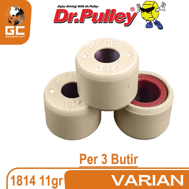 Roller Dr Pulley Beat Scoopy Vario Spacy Kymco Fi ESP POP Street 110 Per 3 Butir 1814