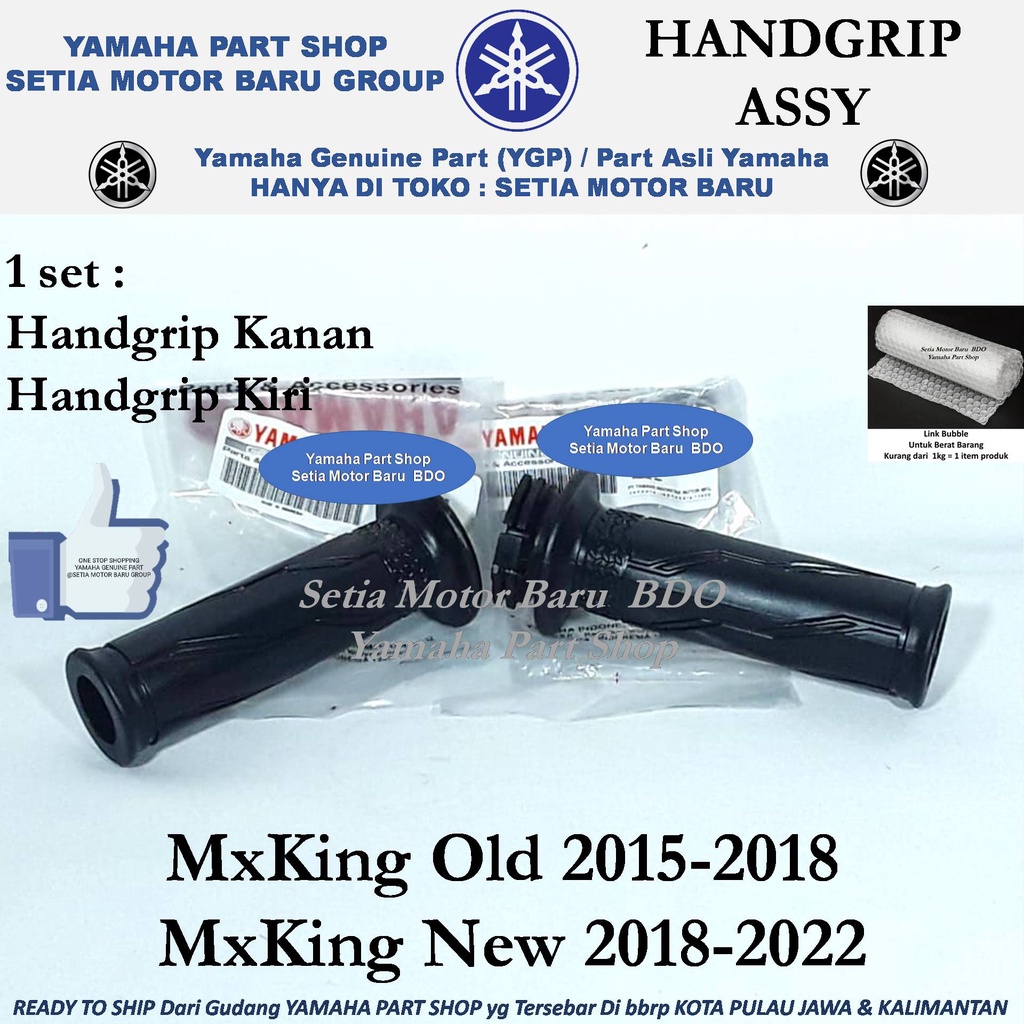 Handgrip Hand Grip Kondom Gas Hanfat Assy Mxking Mx King Asli Yamaha Bandung
