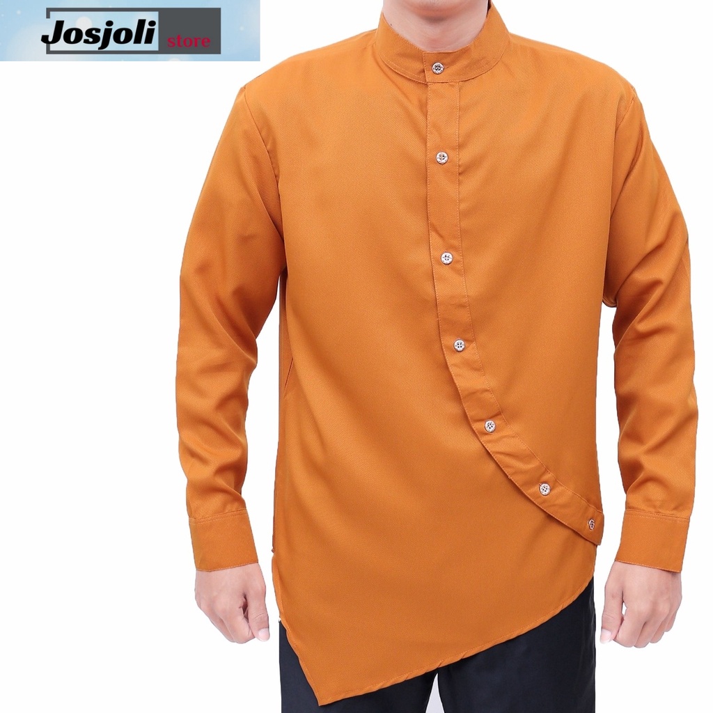 JOSJOLI_PIYAMA/Kemeja Koko Aristoles/Atasan Muslim Pria Dewasa/L XL