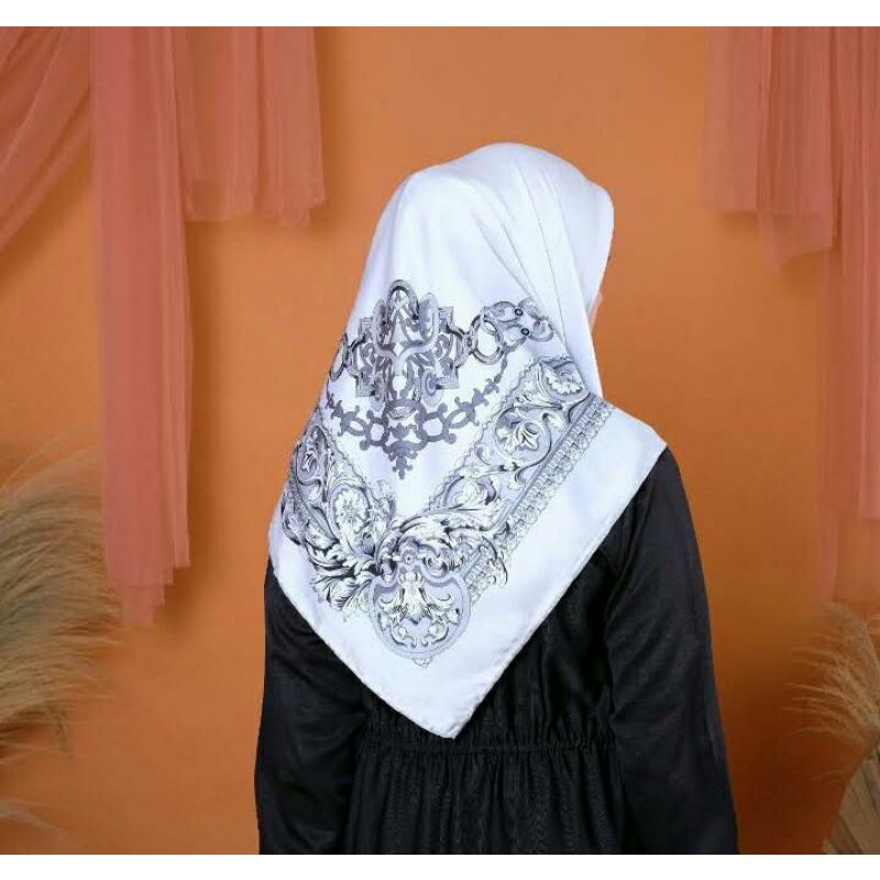 Hijab Turki Murah Coral Scraf Ukuran 120*120, Jilbab Mewah dan Elegant Free Klip Ori Turki