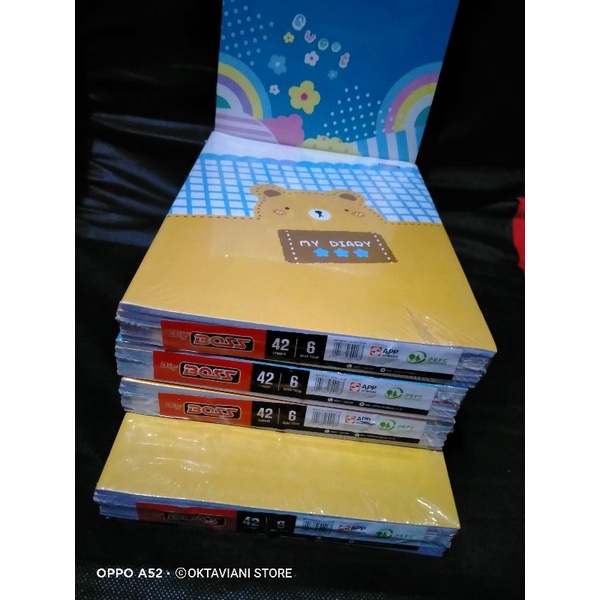 

BUKU TULIS BIGBOSS SIDU 42 LEMBAR UKURAN B5