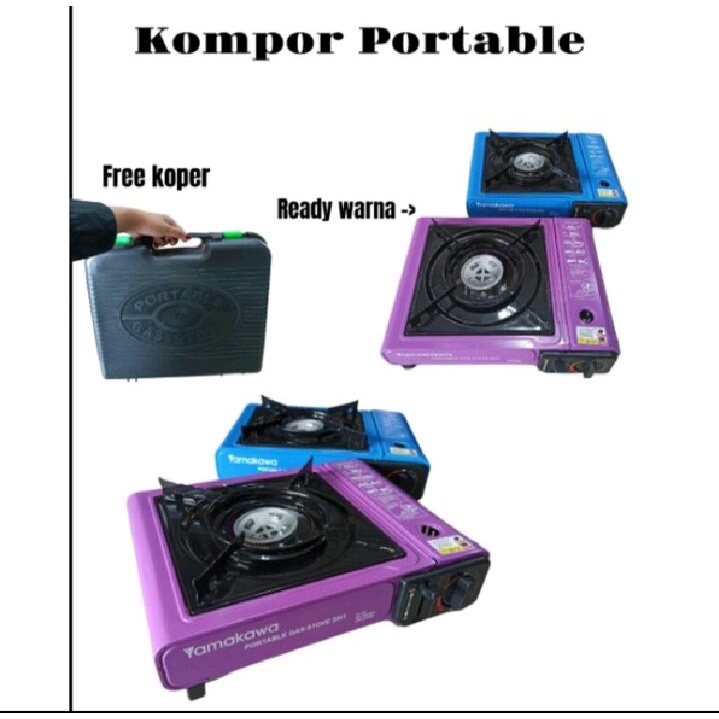 PROMO Kompor Portable1 Tungku Kompor Gas Portable 2 Fungsi YAMAKAWA