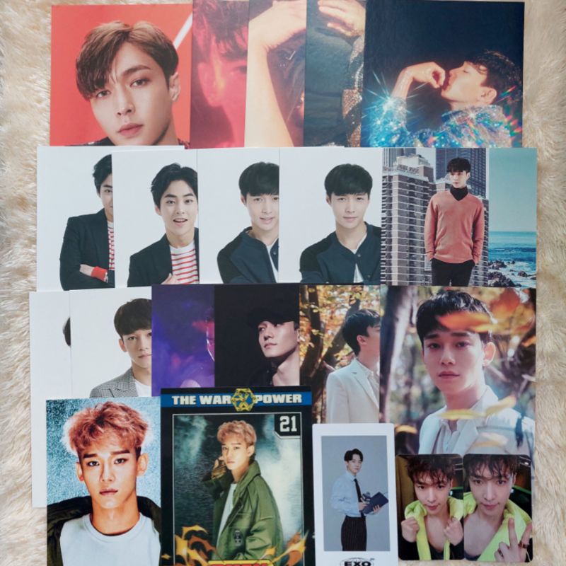 EXO CHEN XIUMIN LAY POSTCARD LOVE CONCERT IN DOME JAPAN ELYXION SYNNARA EXOCLUSIVE PEPERO WELCOME KI