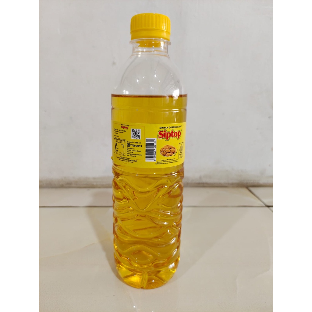 Minyak Goreng Kemasan Siptop SGTOPP  500 ml / 550 ml / 600 ml Pouch dan Botol