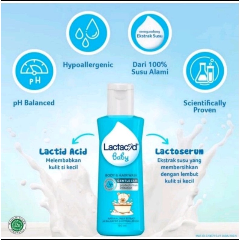 Lactacyd Baby Liquid Soap 60 ML