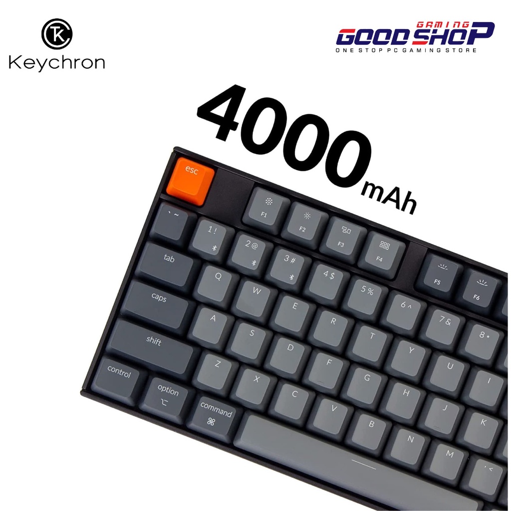 Keychron K10 FULL SIZE WHITE Backlight GATERON Mechanical Hot-Swap