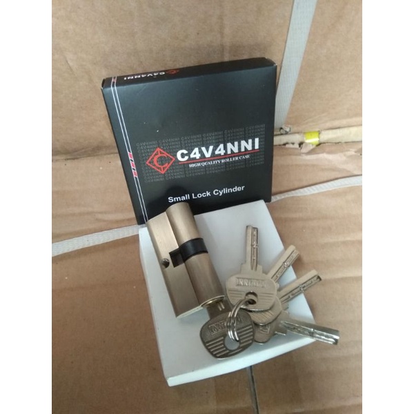 Cylinder Cavanni 58 mm Comp / Cylinder Kunci Kecil / Cylinder Kunci Tanggung / Anak Kunci