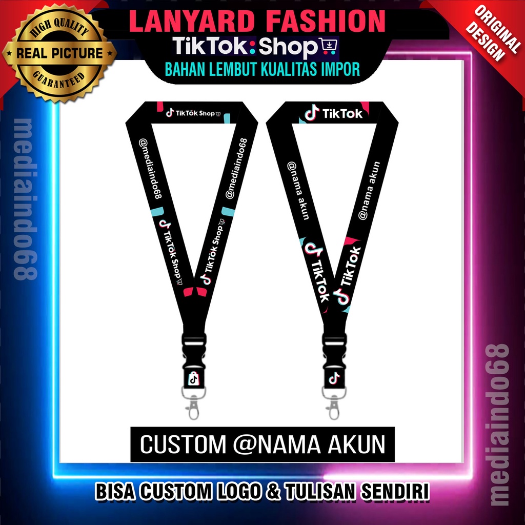

Custom Lanyard Fashion Serbaguna-gratis cetak Nama Akun