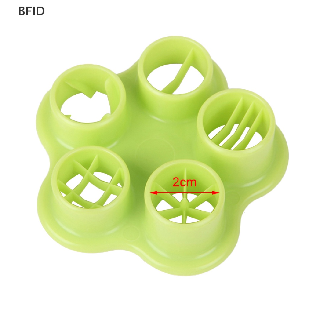 [BFID] 5in1 Sausage Hot Dog Cutter Set Ham Pemotong Sosis Dapur Cutg Cetakan DIY [ID]