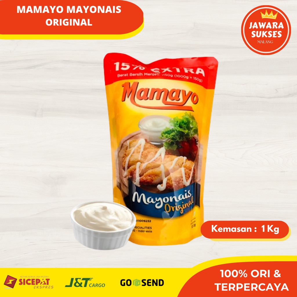

Mamayo Mayonais Original 1 Kg | Mamayo Mayones | Mayonnaise