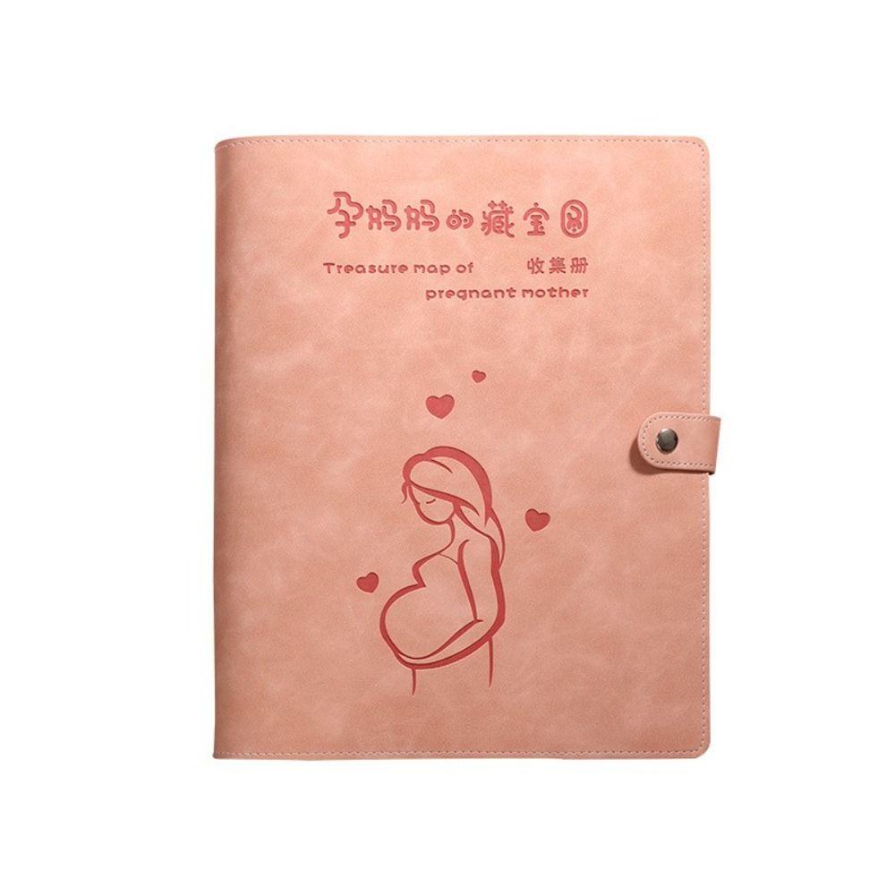 Mxbeauty Gravida Pregnancy Booklet Waterproof High Quality Type-B ultrasonic Examination A4 A5 Files Holder Hadiah Untuk Gravida Harta Karun Peta Ibu Hamil