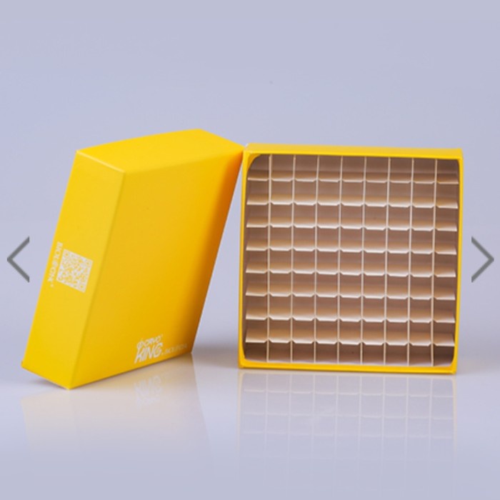 PREMIUM CARDBOARD FREEZER BOX 2 INCH 100 WELL COLOR BIOLOGIX 90-5200 ORIGINAL BEST QUALITY