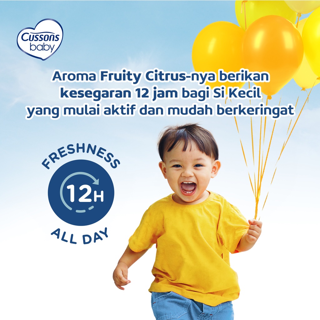 Cussons Baby Lotion Happy Fresh - Losion Bayi 200ml