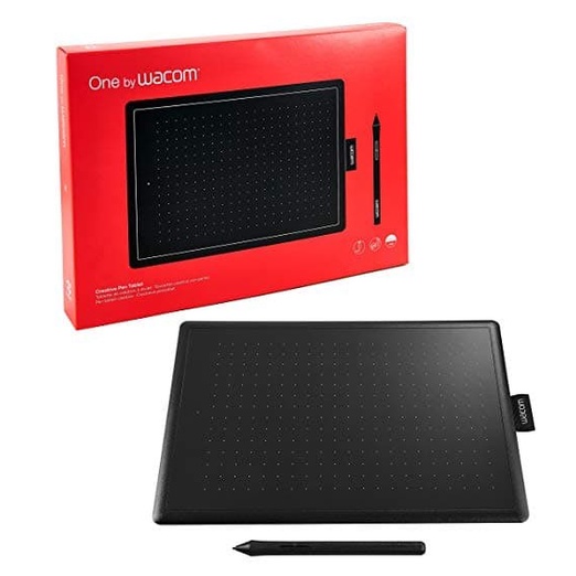 Tablet One By Wacom Ctl-472 One By Wacom Size Small Garansi Resmi