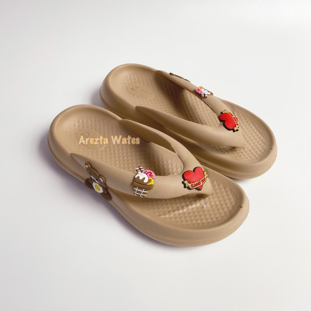 Sandal japit karet wanita DULUX 807B