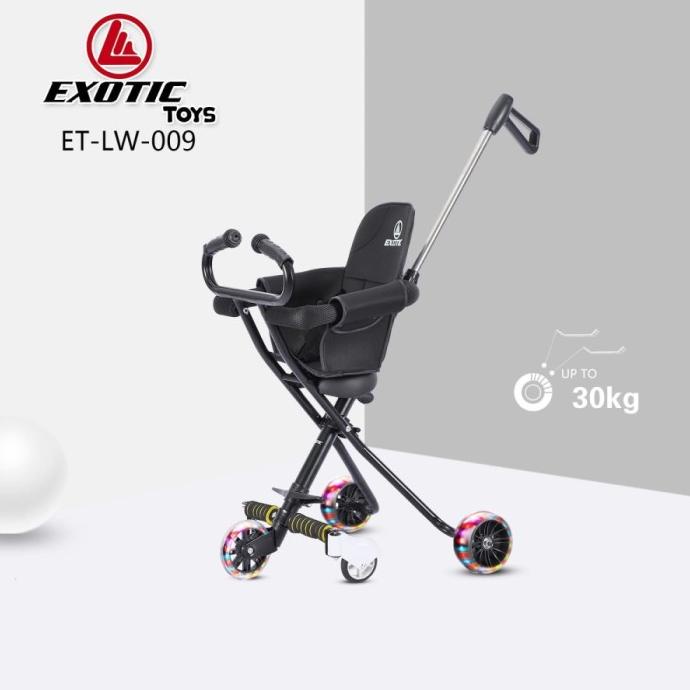 Stroler Anak Bayi Balita Trike Exotic ET LW009 Stroller Kursi Dorong