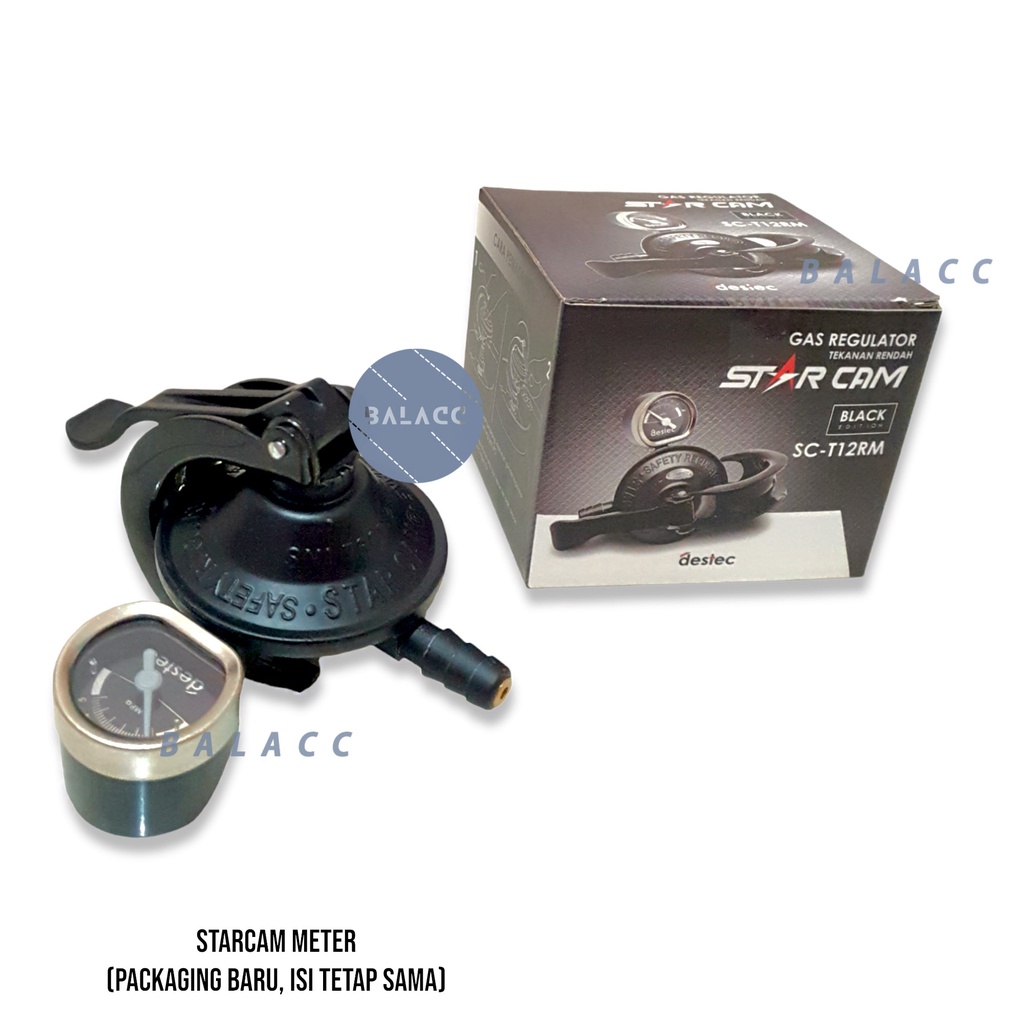 Regulator Gas Starcam Meter / Otomatis SC-23M Star Cam
