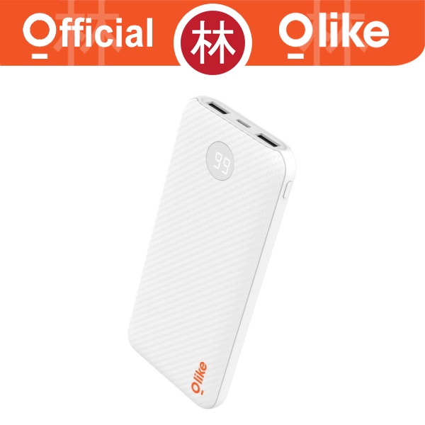 Olike P1 by OPPO Powerbank 10.000 mAh LED Display Dual Output Input