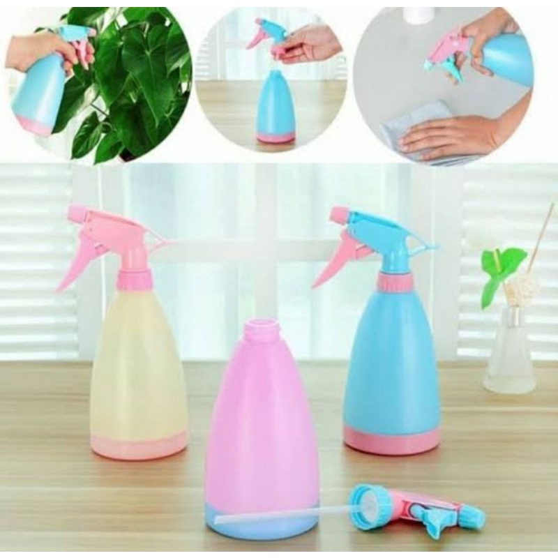 Botol Semprotan Tanaman Cute 500ml Botol Spray Warna