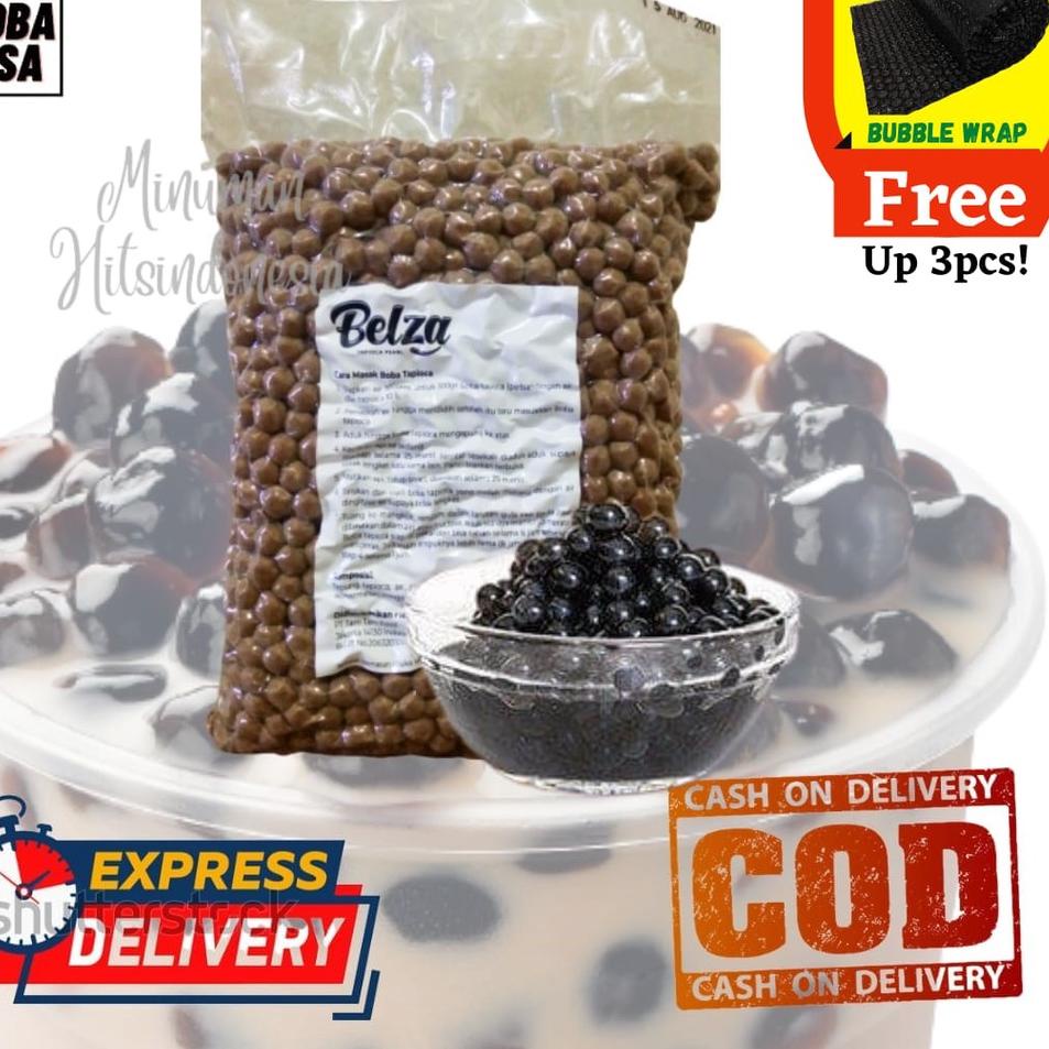 

Star 6.6 Tapioca Belza 1kg/Tapioka Bubble Pearl Boba Belza Hitam/Topping Minuman Kekinian Termurah