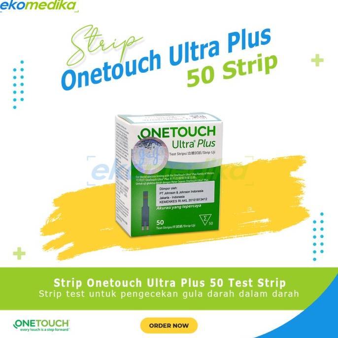 Promo Strip Gula Darah Onetouch One Touch Ultra Plus Flex 25T