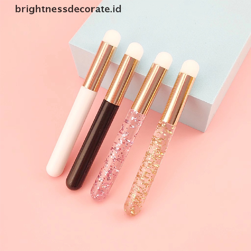 [Birth] Kuas Bibir Kepala Bulat Kuas Makeup Kuas Oles Bibir Kuas Mini Blush Brush [ID]