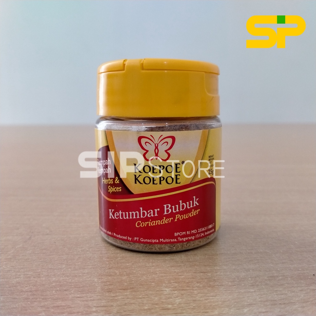 KETUMBAR BUBUK Koepoe Koepoe 25gr / Bubuk Rempah Ketumbar / Coriander Powder