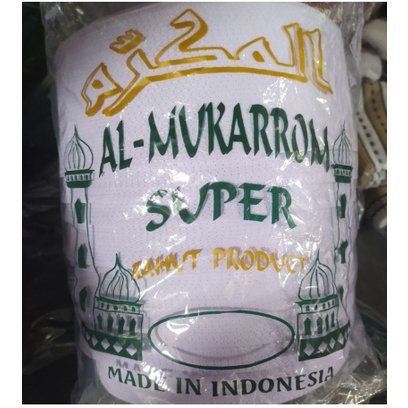 Peci Batok Haji Putih Hitam Kopiah Tinggi 8