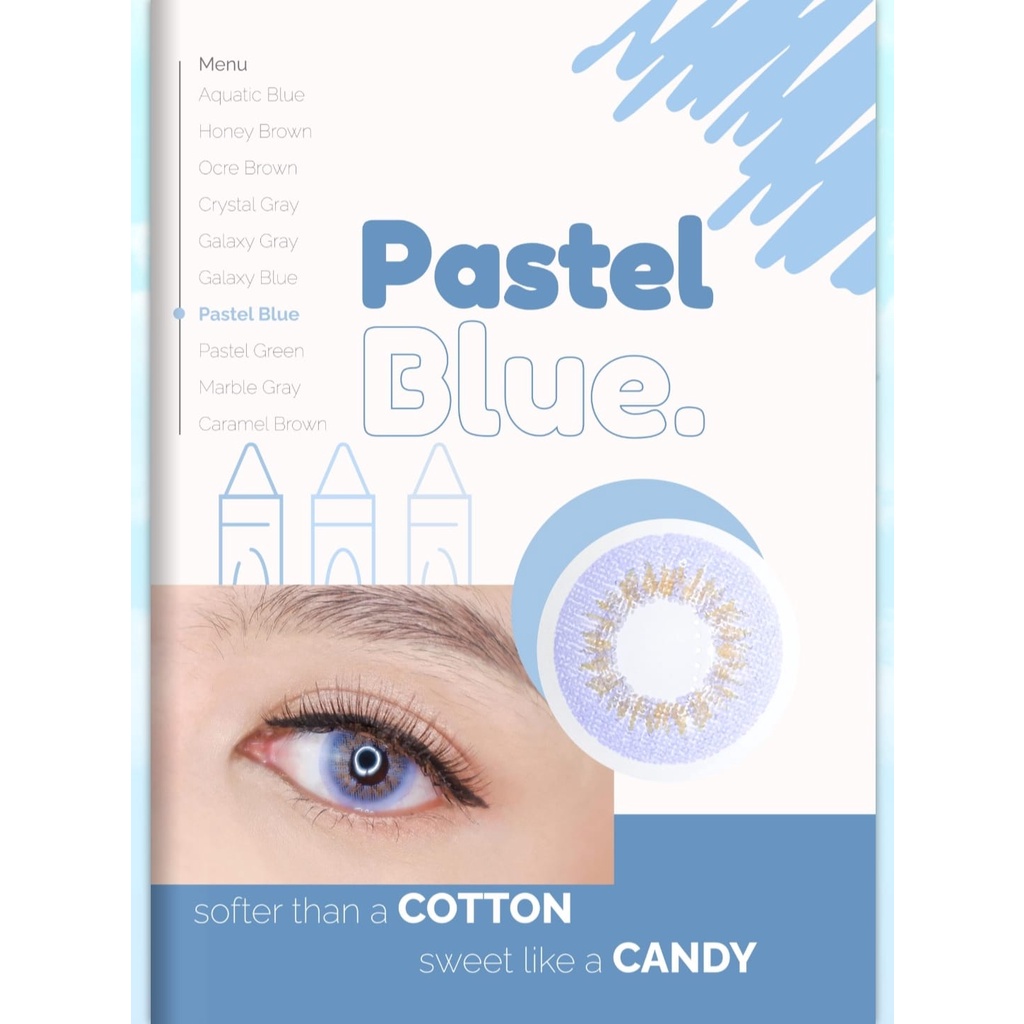 SOFTLENS NEW MORE DUBAI PASTEL BLUE