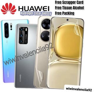 Hydrogel CUSTOM Huawei P50 P50 Pro P40 P40Pro Plus P30 Lite Hidrogel TPU Clear-Bening/Glossy/Bluelight Glosy/Blue Light Matte/Anti Glare-Minyak-Mate Doff/Anti SPY Privacy-TPU Film Lapisan Liquid Glass nano-Black-Hitam-Gelap/Full Cover Coveragel -NFC 5G 4G