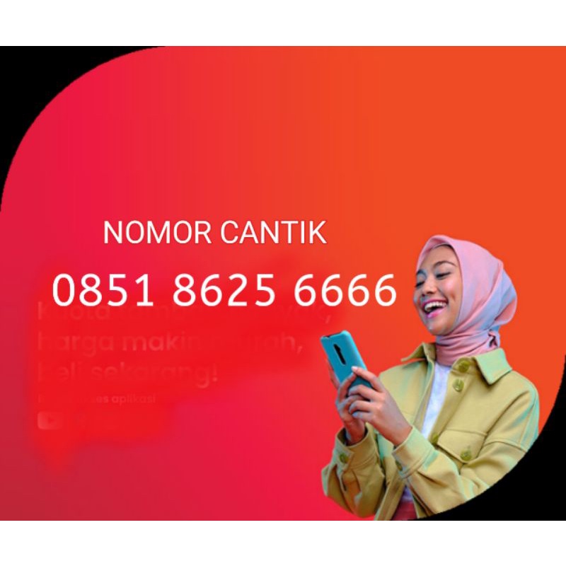 Nomor Cantik Simpati 6666 Kwarted Ekor Nomer Cantik Telkomsel