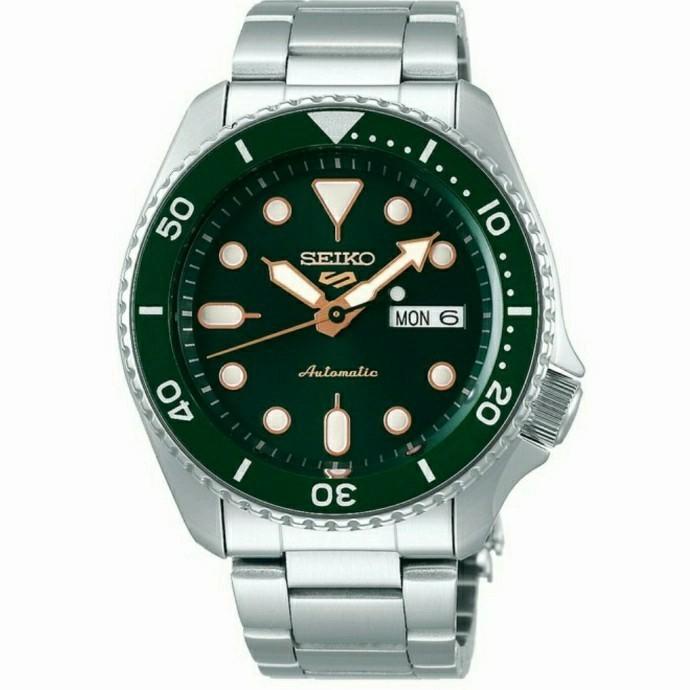 Seiko 5 Sport Srpd63K1 Automatic Green Dial Srpd63 New