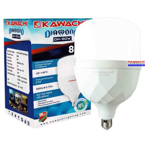 Lampu LED Kawachi Diamond 80watt Garansi 1 tahun 80w Lampu LED 80 WATT